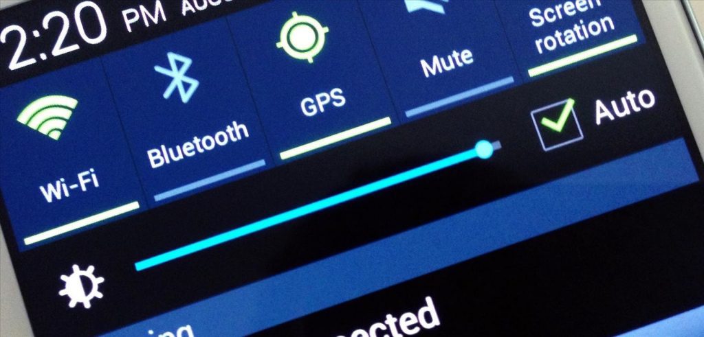 Reduce screen brightness