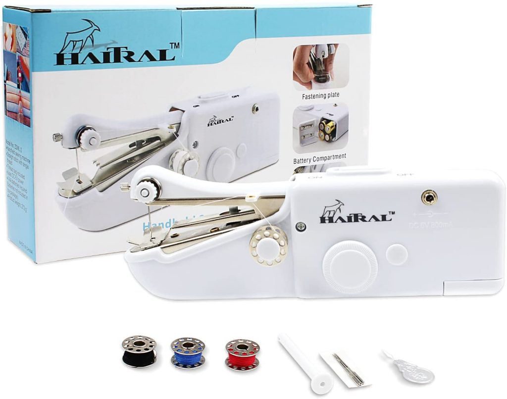 Best Handheld Sewing Machine for 2025 8 HAITRAL Handheld Sewing Machine
