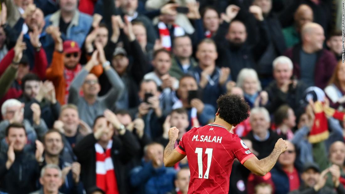 Mohamed Salah scores beautiful solo objective
